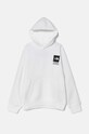 The North Face bluza copii COORDINATES GRAPHIC OVERSIZED HOODIE print alb NF0A89HKFN41