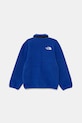 Dětská fleecová mikina The North Face YUMIORI FULL ZIP JACKET NF0A8AZGCZ61 modrá AW24