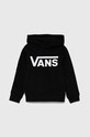 Vans bluza copii Vans Classic Kids PO print negru VN000JYEBLK1