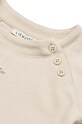 Бавовняна кофта для немовлят Liewood Augustin Baby Top бежевий LW19183