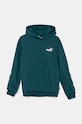 Детская кофта Puma ESS Tape Hoodie с капюшоном бирюзовый 848818