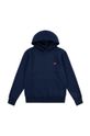 Dječja dukserica Levi's MINI BATWING HOODIE s kapuljačom mornarsko plava 8EL452