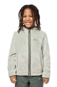 Jack Wolfskin felpa per bambini con verde 1608672.92.152