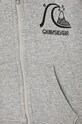 CHLAPEC Dětská mikina Quiksilver GRAPHIC ZIP HOODIE AQKFT03047 šedá