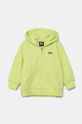 Dječja dukserica Quiksilver GRAPHIC ZIP HOODIE melanž zelena AQKFT03047