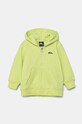 Dětská mikina Quiksilver GRAPHIC ZIP HOODIE s kapucí zelená AQKFT03047