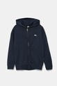 Quiksilver bluza dziecięca BASIC HOOD ZIP z kapturem granatowy EQBFT03890