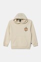 Quiksilver gyerek felső SCREEN HOODIE nyomtatásos bézs EQBFT03896