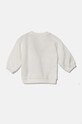 Bavlnená mikina pre bábätká United Colors of Benetton 3J70A1058.W.Seasonal biela AW24