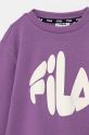 Fila bluza dziecięca LIENEN FAK0360 fioletowy AW24