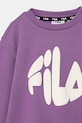 Dětská mikina Fila LIENEN FAK0360 fialová AW24