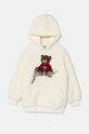 Detská mikina Guess s kapucňou béžová H4BJ08.WGIQ0.9BYH