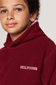 Мальчик Детская кофта Tommy Hilfiger KS0KS00576.9BYH. бордо