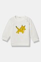 Дитяча кофта United Colors of Benetton без капюшона білий 36MJA105G.W.Seasonal