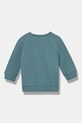 Detská mikina United Colors of Benetton 36MJA105G.W.Seasonal tyrkysová AW24