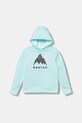 Burton bluza dziecięca OAK z kapturem turkusowy 162181