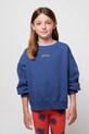 Bobo Choses hanorac de bumbac pentru copii print albastru 324EC012