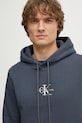 Mikina Calvin Klein Jeans modrá J30J325629