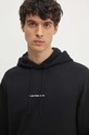 Bavlněná mikina Calvin Klein Jeans černá J30J325639