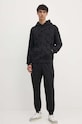 Bavlněná mikina Calvin Klein Jeans J30J325642 černá AW24