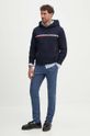Mikina Tommy Hilfiger MW0MW36737 tmavomodrá AW24
