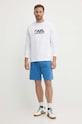 Karl Lagerfeld bluza bawełniana 543917.705091 biały NC24