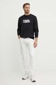 Bavlněná mikina Karl Lagerfeld 543917.705091 černá NC24