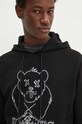 Iceberg hanorac de bumbac negru E021.6341