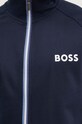Βαμβακερό φούτερ BOSS 50521768 σκούρο μπλε