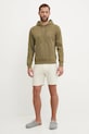 HUGO bluza bawełniana 50520502 zielony AW24