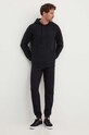 HUGO bluza bawełniana 50520502 czarny AW24