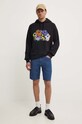 PS Paul Smith hanorac de bumbac M2R.960X.NP4642 negru AW24