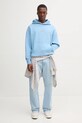 HUGO Blue bluza bawełniana 50510724 niebieski SS25