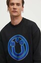 Бавовняна кофта Hugo Blue чорний 50530363