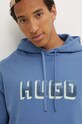HUGO hanorac de bumbac 50516655 albastru