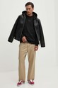 HUGO bluza bawełniana 50516667 czarny AW24