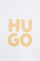 Bavlněná mikina HUGO 50520159 bílá