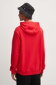 Odzież HUGO bluza bawełniana 50520159 czerwony