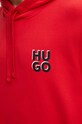 HUGO bluza bawełniana 50520159 czerwony