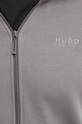 HUGO bluza bawełniana lounge 50520493 szary