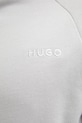 HUGO bluza bawełniana lounge 50520494 szary