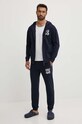 HUGO bluza 50520457 granatowy AW24