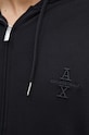 Armani Exchange bluza 6DZMLC.ZJNNZ negru