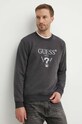 Guess bluza aplikacja szary M4YQ07.KBY51