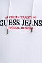Μπλούζα Guess Jeans M4YQ23.K9V31 λευκό