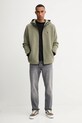 Fleecová mikina Tommy Jeans DM0DM19224 zelená AW25