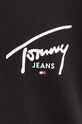 Бавовняна кофта Tommy Jeans DM0DM19229 чорний