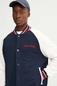 Tommy Jeans hanorac de bumbac bleumarin DM0DM19237