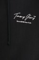 Tommy Jeans hanorac de bumbac DM0DM19239 negru