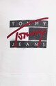 Tommy Jeans hanorac de bumbac DM0DM20170 alb